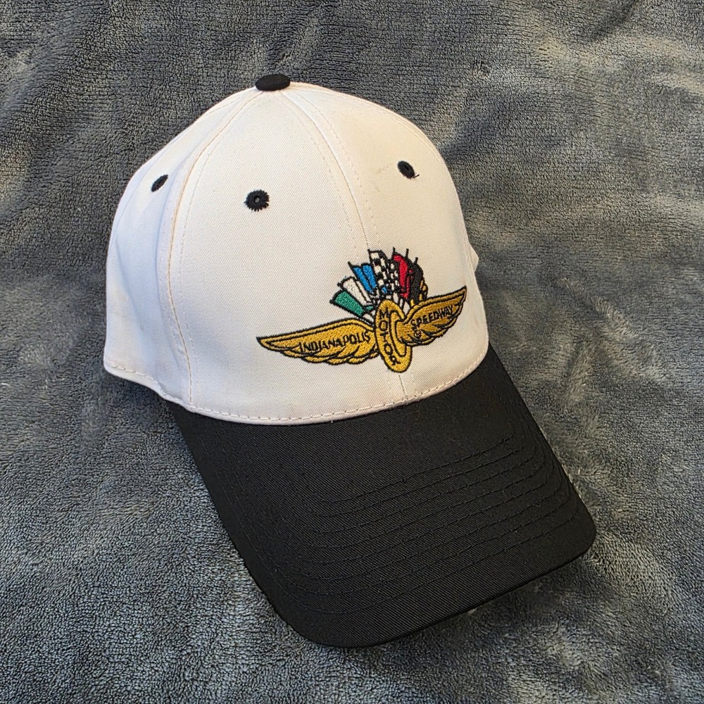 Vintage Indianapolis Motor Speedway Hat Top of the World Winged Wheel Cap IMS